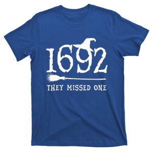 1692 They Missed One Halloween Feminist Witch Trials T-Shirt