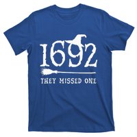 1692 They Missed One Halloween Feminist Witch Trials T-Shirt