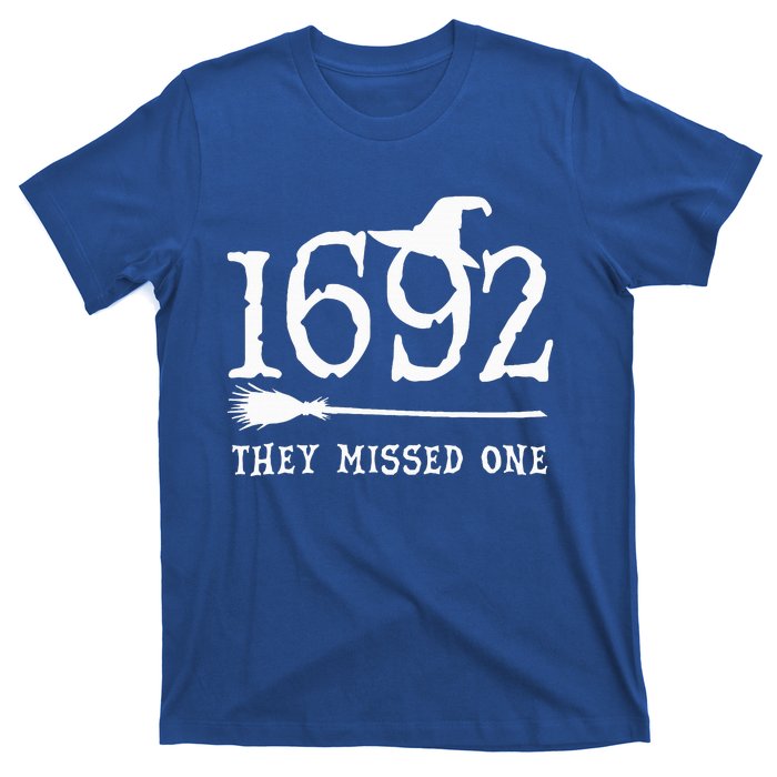 1692 They Missed One Halloween Feminist Witch Trials T-Shirt