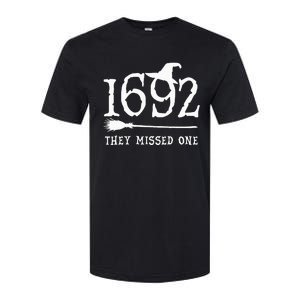 1692 They Missed One Halloween Feminist Witch Trials Softstyle CVC T-Shirt