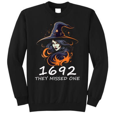 1692 They Missed One Funny Salem Halloween Men Women Sweatshirt