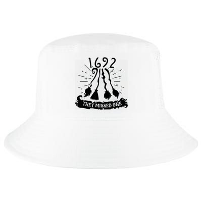 1692 They Missed One For Witch Halloween Cool Comfort Performance Bucket Hat