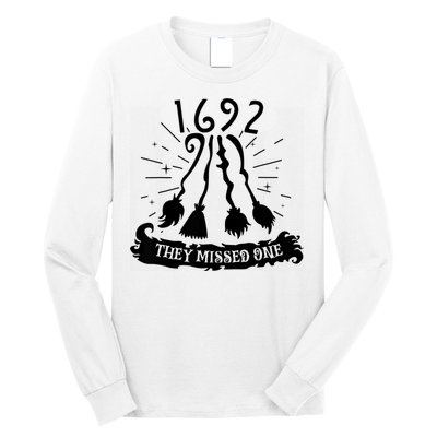 1692 They Missed One For Witch Halloween Long Sleeve Shirt