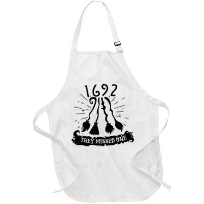 1692 They Missed One For Witch Halloween Apron