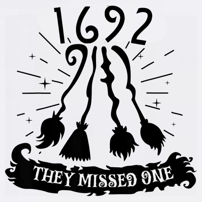 1692 They Missed One For Witch Halloween Button