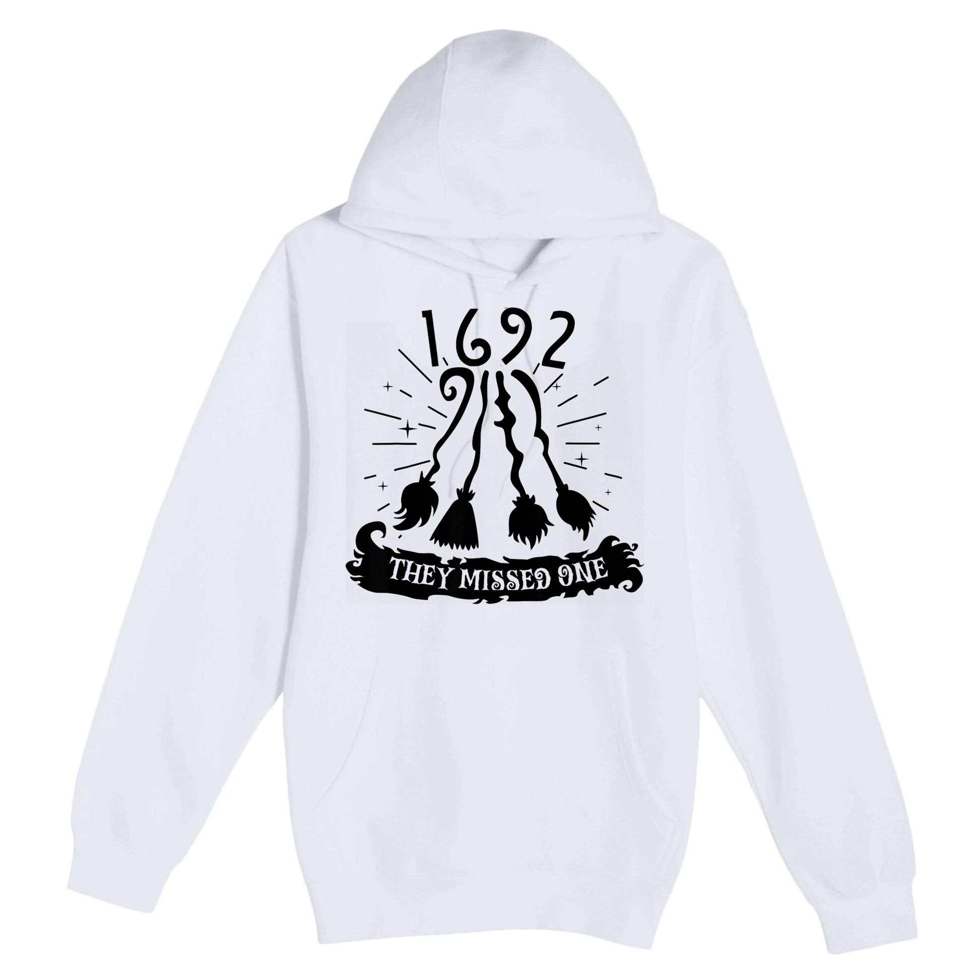 1692 They Missed One For Witch Halloween Premium Pullover Hoodie