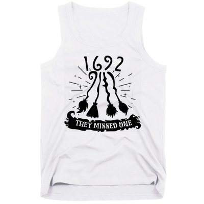 1692 They Missed One For Witch Halloween Tank Top