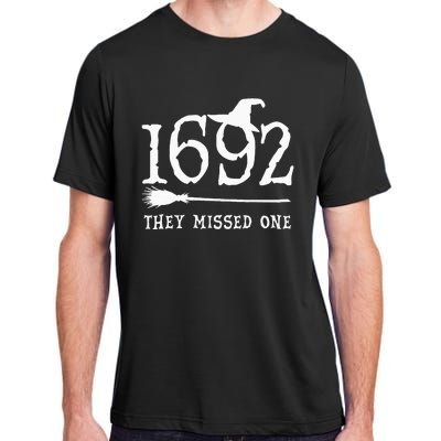 1692 They Missed One Halloween Feminist Witch Trials Adult ChromaSoft Performance T-Shirt