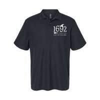 1692 They Missed One Halloween Feminist Witch Trials Softstyle Adult Sport Polo