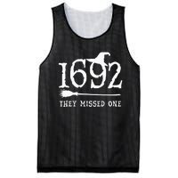 1692 They Missed One Halloween Feminist Witch Trials Mesh Reversible Basketball Jersey Tank