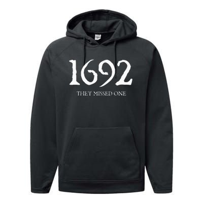 1692 They Missed One Performance Fleece Hoodie