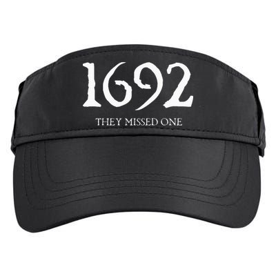 1692 They Missed One Adult Drive Performance Visor