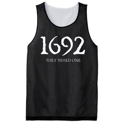 1692 They Missed One Mesh Reversible Basketball Jersey Tank