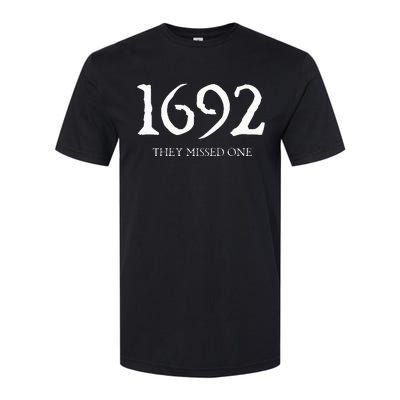 1692 They Missed One Softstyle CVC T-Shirt