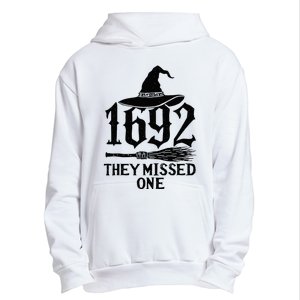 1692 They Missed One Halloween Feminist Witch Trials Urban Pullover Hoodie