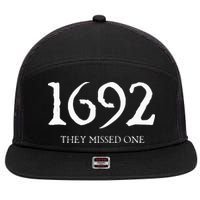 1692 They Missed One Tank Top 7 Panel Mesh Trucker Snapback Hat