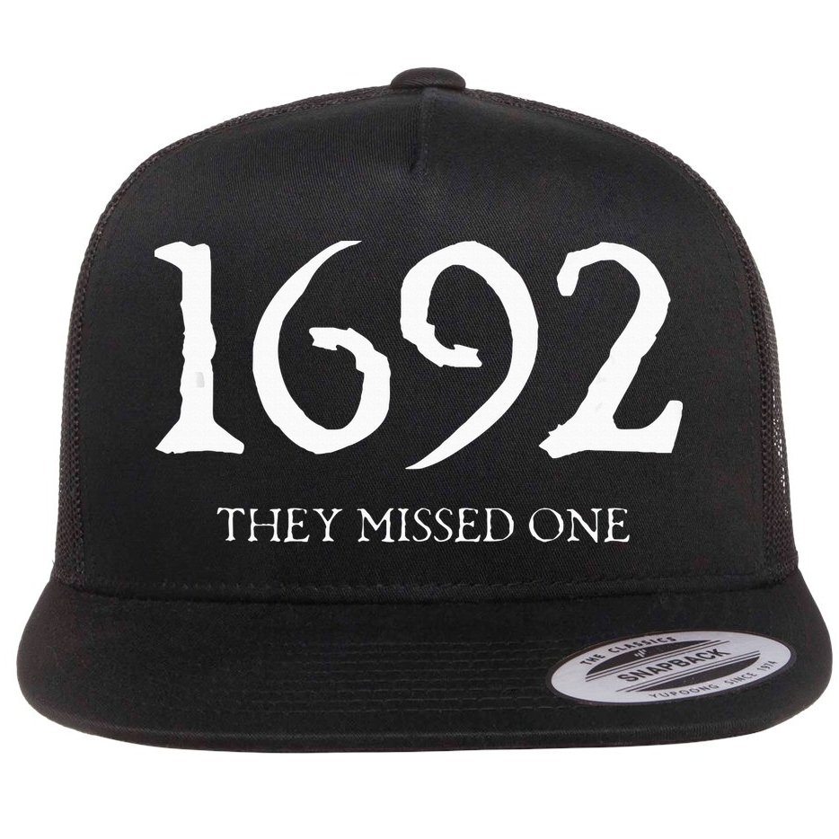 1692 They Missed One Tank Top Flat Bill Trucker Hat