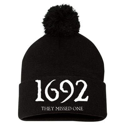 1692 They Missed One Tank Top Pom Pom 12in Knit Beanie