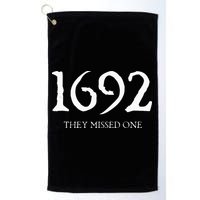1692 They Missed One Tank Top Golf Towel