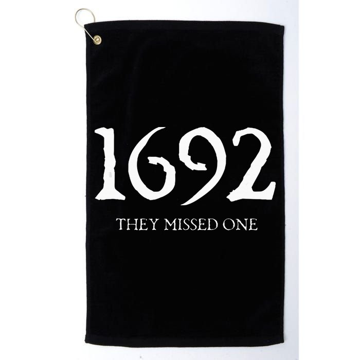 1692 They Missed One Tank Top Golf Towel