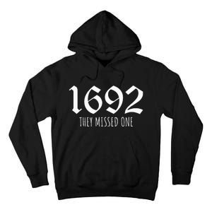 1692 They Missed One Long Sleeve Tall Hoodie