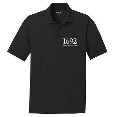 1692 They Missed One Funny Halloween 1692 They Missed One Gift PosiCharge RacerMesh Polo