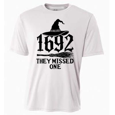 1692 They Missed One Halloween Feminist Witch Trials Cooling Performance Crew T-Shirt