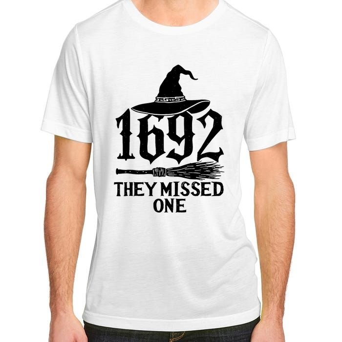 1692 They Missed One Halloween Feminist Witch Trials Adult ChromaSoft Performance T-Shirt