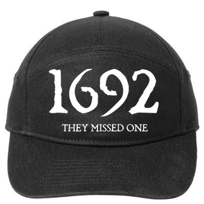 1692 They Missed One Massachusetts Salem Witch 7-Panel Snapback Hat