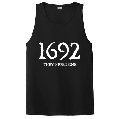 1692 They Missed One Massachusetts Salem Witch PosiCharge Competitor Tank