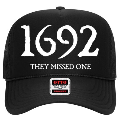 1692 They Missed One Massachusetts Salem Witch Trucker Hat
