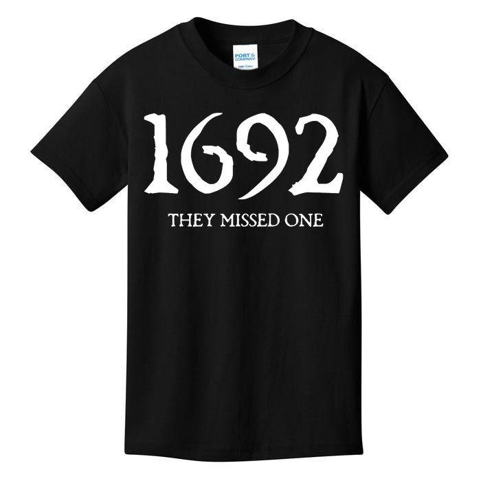 1692 They Missed One Massachusetts Salem Witch Kids T-Shirt