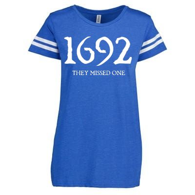 1692 They Missed One Massachusetts Salem Witch Enza Ladies Jersey Football T-Shirt