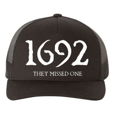 1692 They Missed One Salem Witch Yupoong Adult 5-Panel Trucker Hat