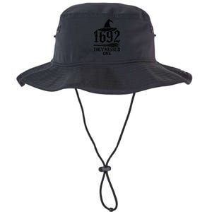 1692 They Missed One Halloween Feminist Witch Trials Legacy Cool Fit Booney Bucket Hat