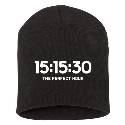 15.15.30 The Perfect Hour Short Acrylic Beanie