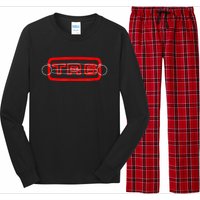 1970s Triumph TR6 British Classic Car Grille Long Sleeve Pajama Set