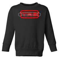 1970s Triumph TR6 British Classic Car Grille Toddler Sweatshirt