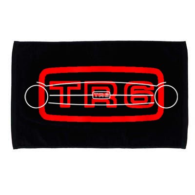 1970s Triumph TR6 British Classic Car Grille Microfiber Hand Towel