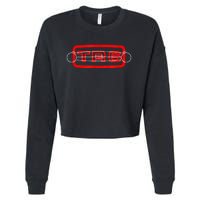 1970s Triumph TR6 British Classic Car Grille Cropped Pullover Crew