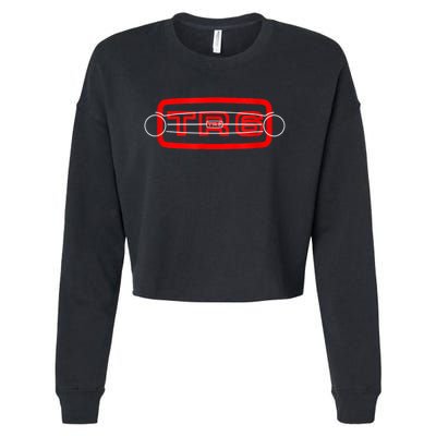 1970s Triumph TR6 British Classic Car Grille Cropped Pullover Crew