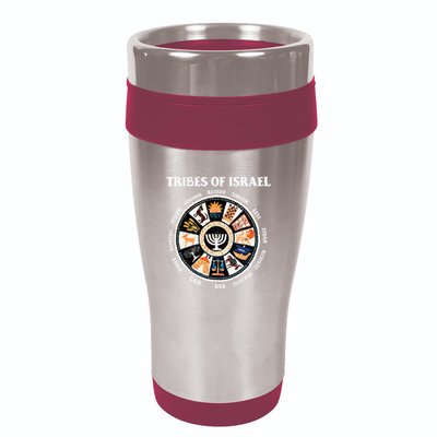 12 Twelve Tribes Of Israel Hebrew Israelite Judah Jerusalem 16oz Travel Tumbler