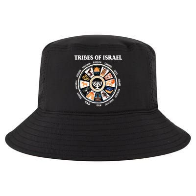 12 Twelve Tribes Of Israel Hebrew Israelite Judah Jerusalem Cool Comfort Performance Bucket Hat