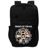 12 Twelve Tribes Of Israel Hebrew Israelite Judah Jerusalem Impact Tech Backpack