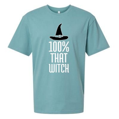 100% That Witch Meaningful Gift Sueded Cloud Jersey T-Shirt