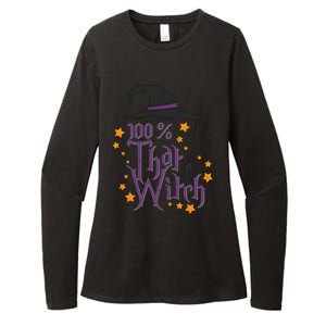 100% That Witch Gift Womens CVC Long Sleeve Shirt