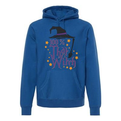 100% That Witch Gift Premium Hoodie