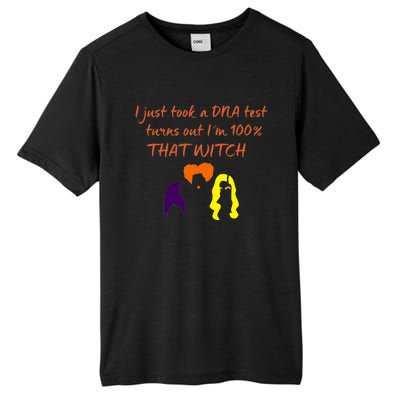 100% That Witch Three Witches Design Halloween Theme Dna Gift Tall Fusion ChromaSoft Performance T-Shirt