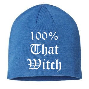 100% That Witch Gift Sustainable Beanie