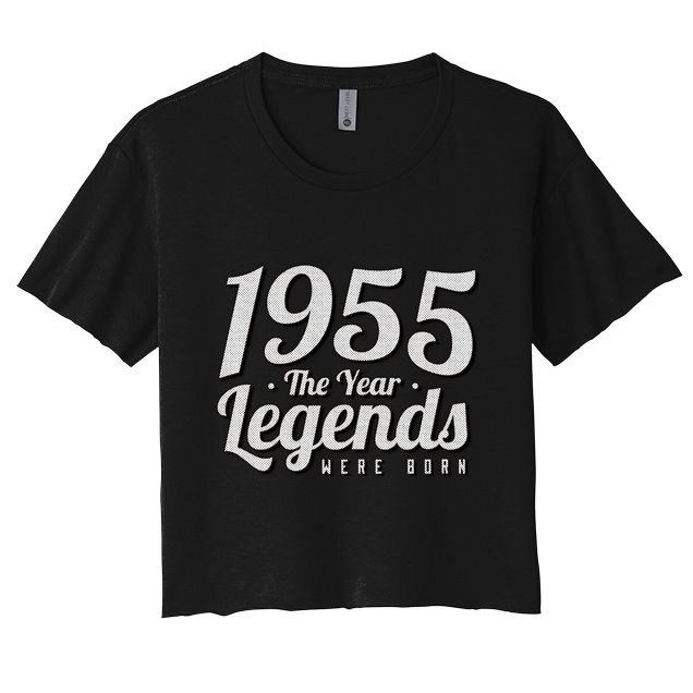 1955 The Year Legends Were Born Crop Top